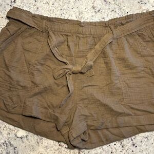 Aerie sandalwood Cargo Shorts Relaxed Fit